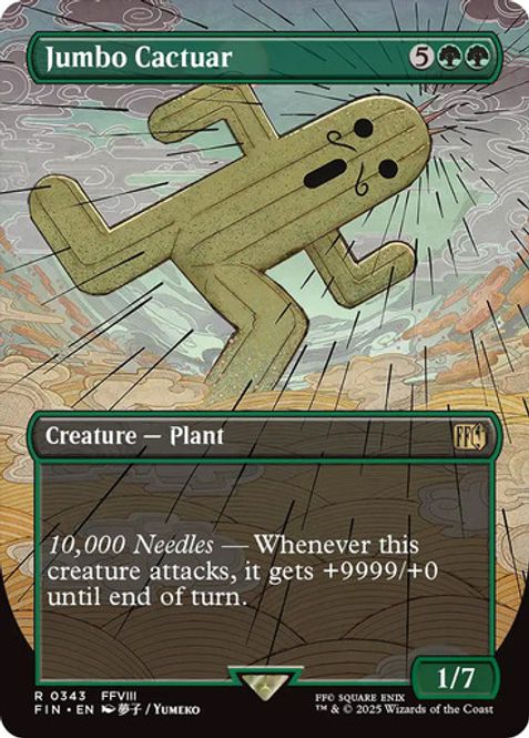 Hovedbilde Jumbo Cactuar (Borderless) ...